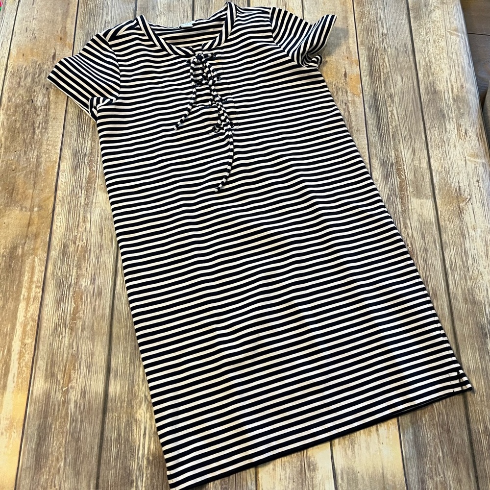 J.Crew Factory Dress Size XS Short Striped Boat Summer